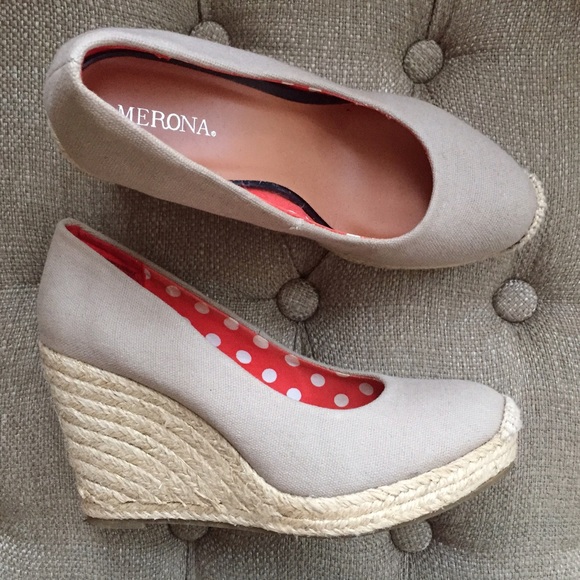 Plarform canvas wedges SALE
