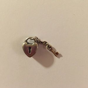 Key to heart pandora charm