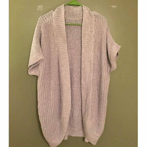 Loose fitting gray boutique sweater