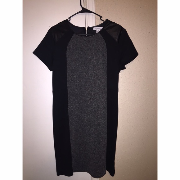 Liz Claiborne black and Gray Dress