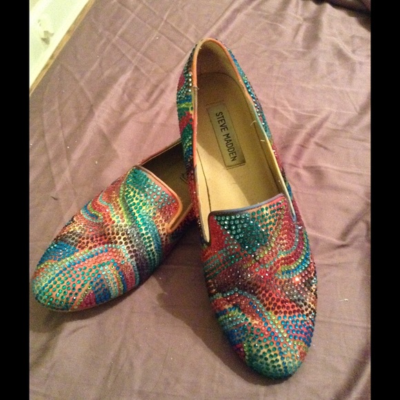 Sparkly flats. SOLD ON ANOTHER SITE. - Picture 2 of 3