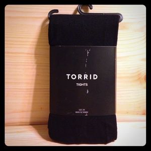 NWT Torrid black tights (stockings)