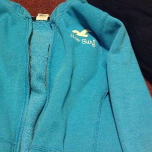 Blue hollister sweatshirt