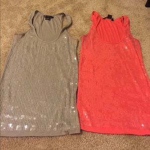 A set of 2 tank tops, Armani Exchange