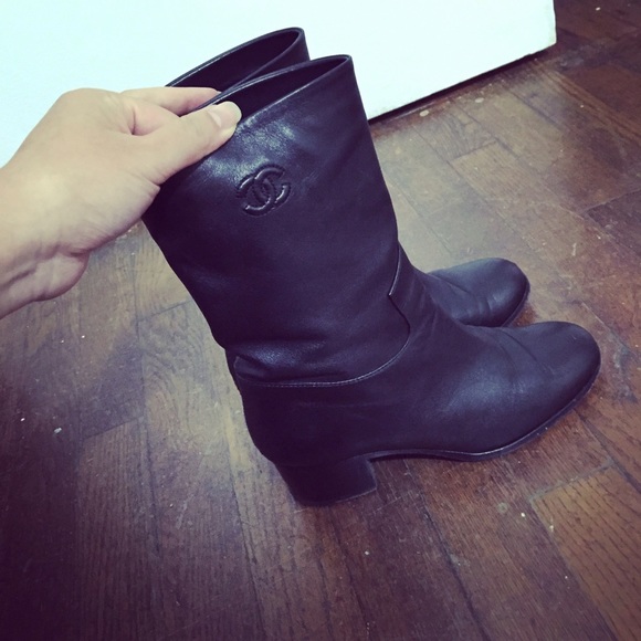 100% authentic Chanel boots