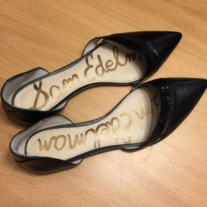 EUC Sam Edelman D'orsay Flats