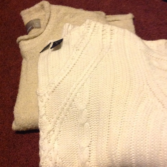 Two heavy sweaters