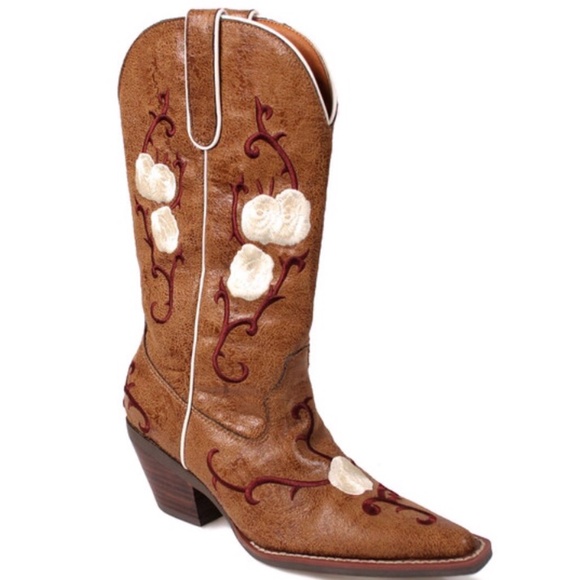 NEW Western Cowboy Boots Pointed Toe