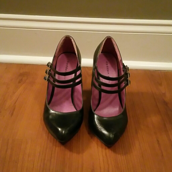 Madden Girl black heels