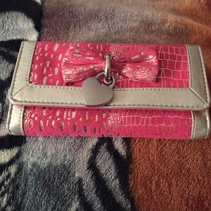 Pink wallet