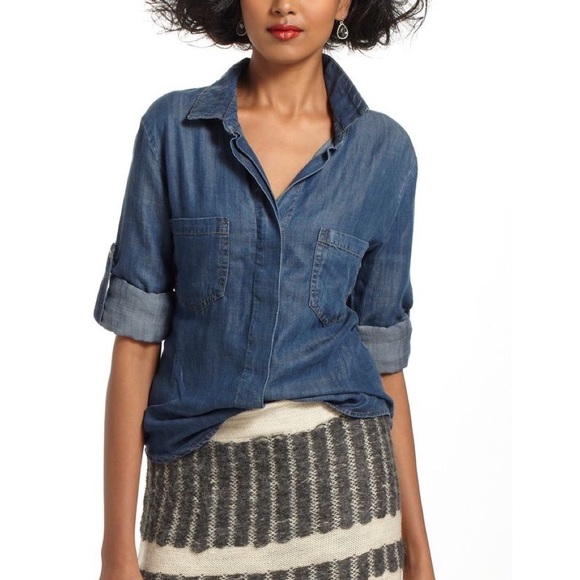 cloth and stone chambray shirt