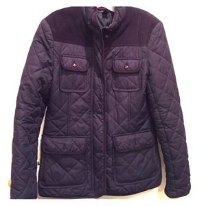 Tommy Hilfiger Quilted Riding Jacket in Navy