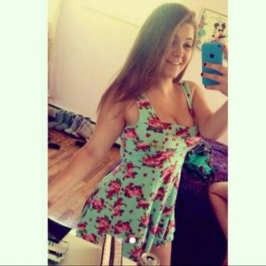 Floral Mint Dress