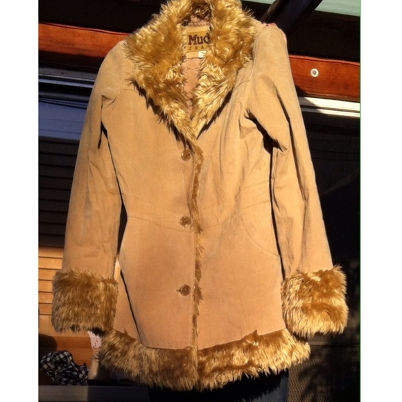 1970's Style Hippie Faux Fur Jacket / Coat