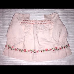 Baby Gap Girls Shirt Sz 3-6 months