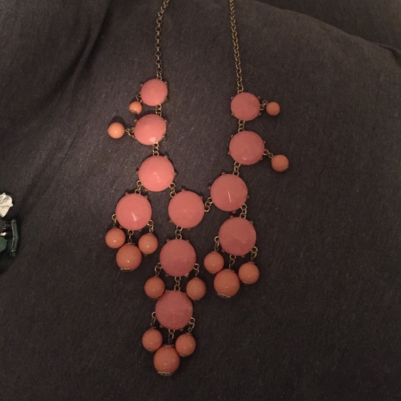 Pink bubble necklace