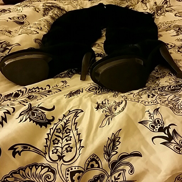 **SOLD** Over the Knee Boots - Picture 2 of 4