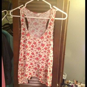 Floral tank top