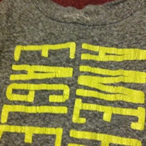 Green and grey tshirt from American eagle