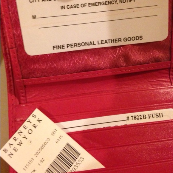 Barneys leather wallet fold - Picture 3 of 4