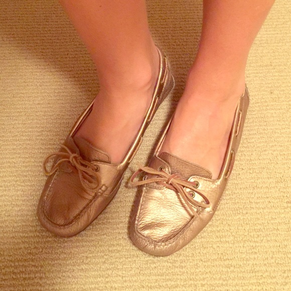 Bronze Sperry Top-Siders