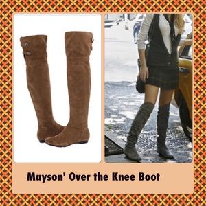 Mayson' Over the Knee Boot Suede Boots
