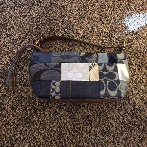 Authentic Denim Coach Bag