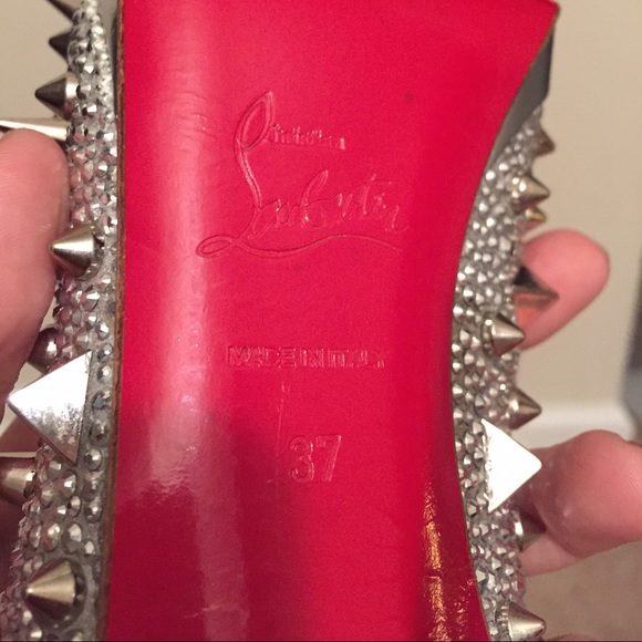 Christian Louboutin Yolanda pigalili peep toe - Picture 4 of 4