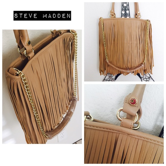 Steve Madden Handbags - NWT🍁 STEVE MADDEN FRINGE TOTE