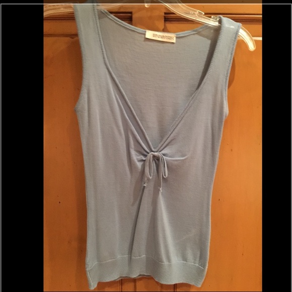 Sea foam blue twin set ultra fine gauge wool