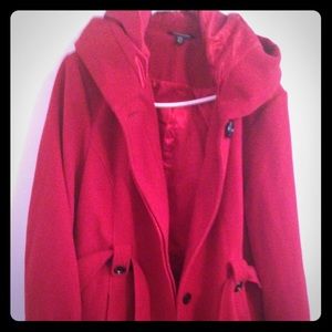 Red Peacoat 18/20