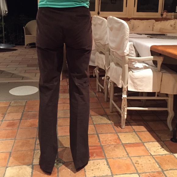 Chocolate brown corduroy trouser