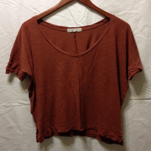 Forever 21 Pink-reddish-brownish Crop Top - Picture 1 of 3