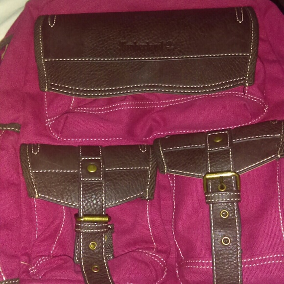 Pink Timberland Backpack