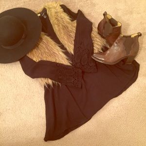 Black festival dress