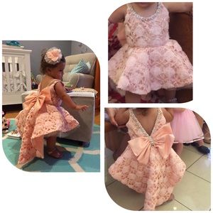 10-12 month old couture dress.