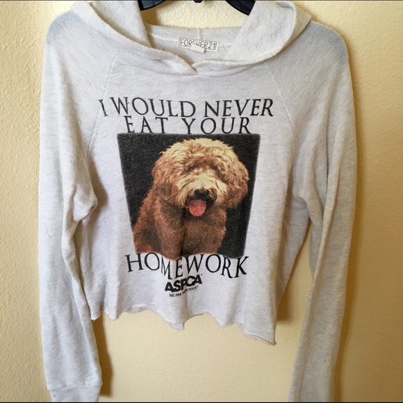 ASPCA Dog Cropped Sweatshirt