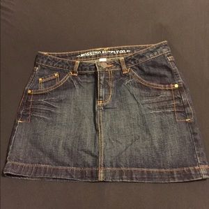 Jean skirt