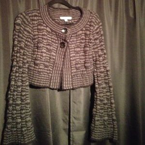 Cropped CAbi sweater/cardigan