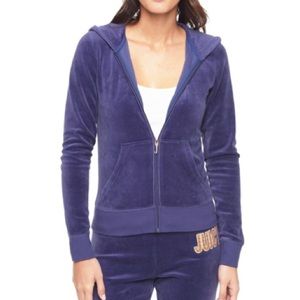 Juicy couture purple velour track suite jacket