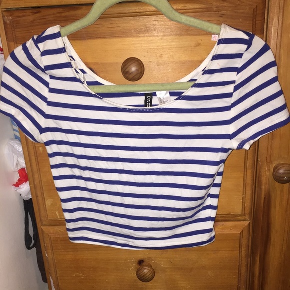 Stripe crop top