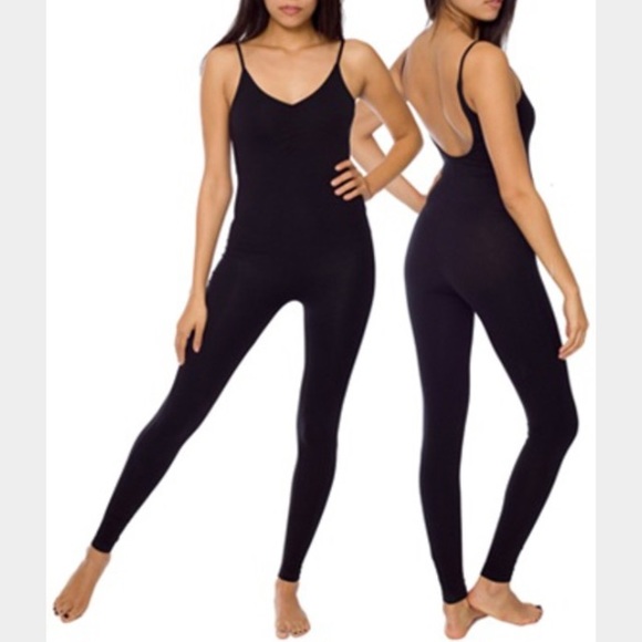 NEVER WORN black American Apparel catsuit