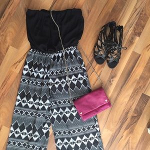 Cure | high waisted onesie romper