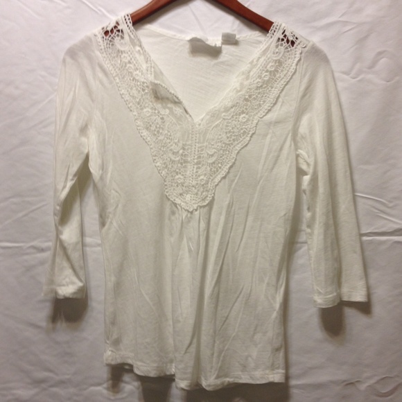 H&M Peasant Top - Picture 1 of 2