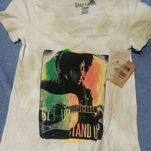 Medium.bob marley t-shirt