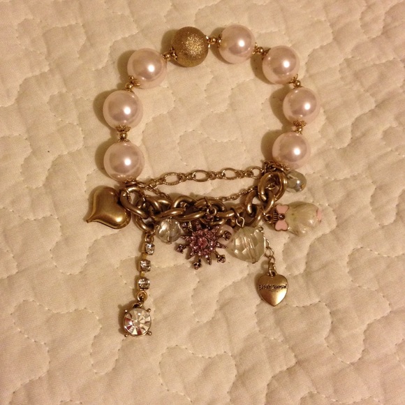 Betsey Johnson charm bracelet