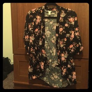 Forever 21 Floral Kimono
