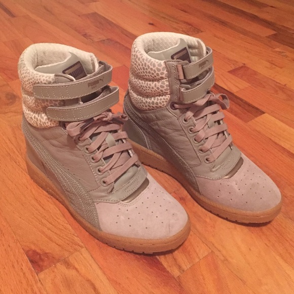 Puma wedge sneakers