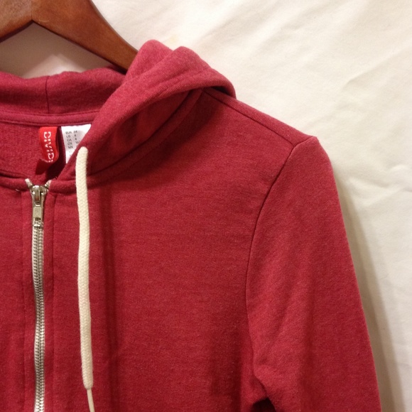 H&M Basic Zip Up Sweater - Picture 2 of 2