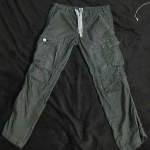True religion cordoroy cargos